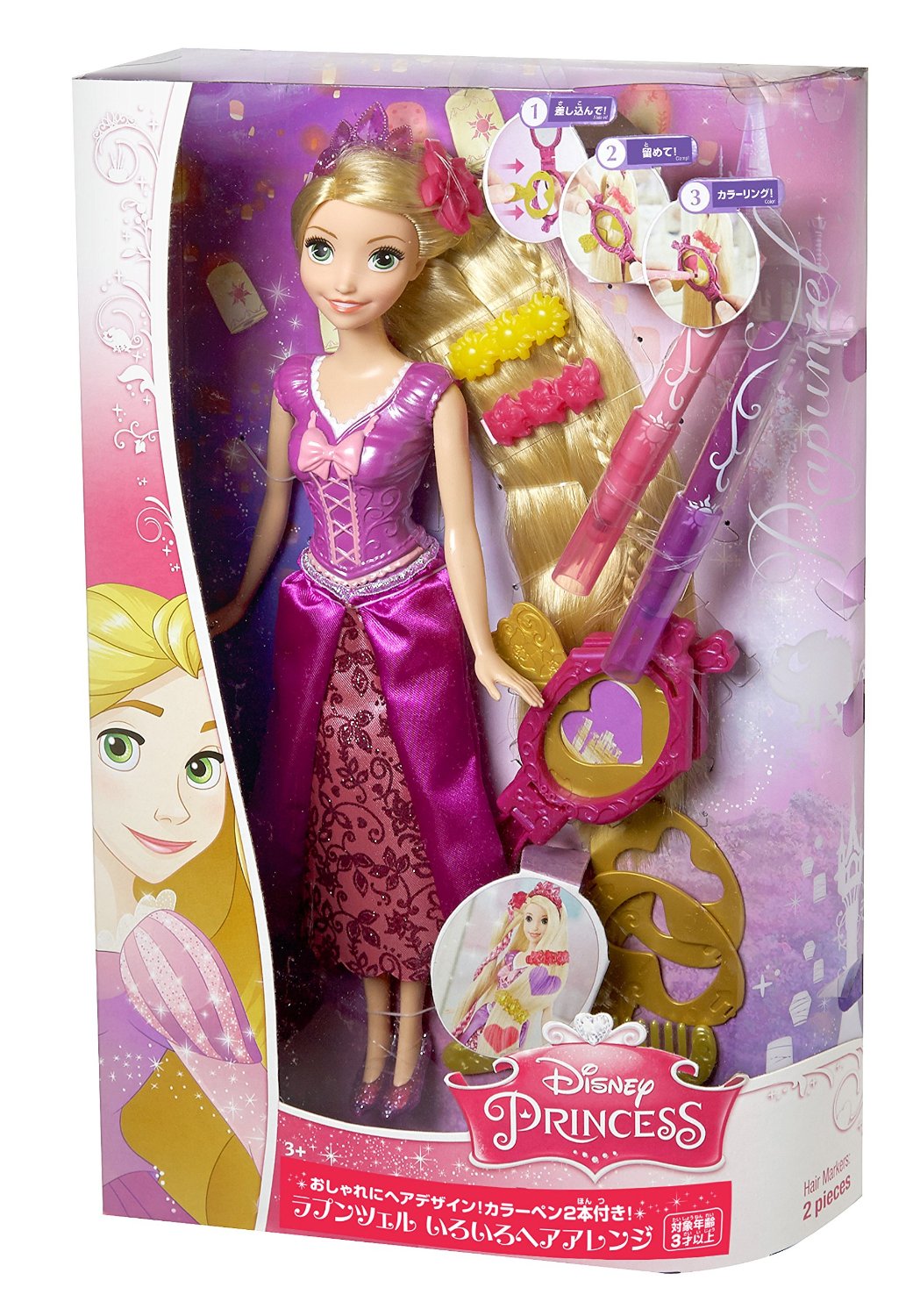 Кукла Рапунцель Disney Princess, серия Стильные прически  